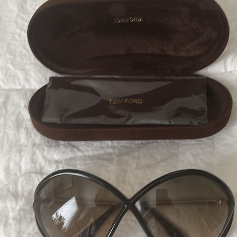 Tom Ford Black and Brown Sunglasses